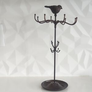 Iron Jewelry Necklace Bracelet Eating Stand Holder - New